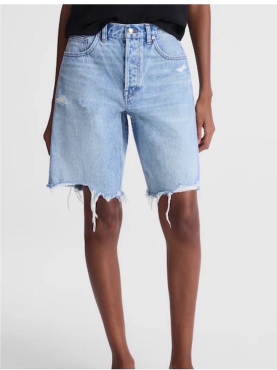 Madewell Pants - Madewell The Essex Long Baggy Shorts NWT
